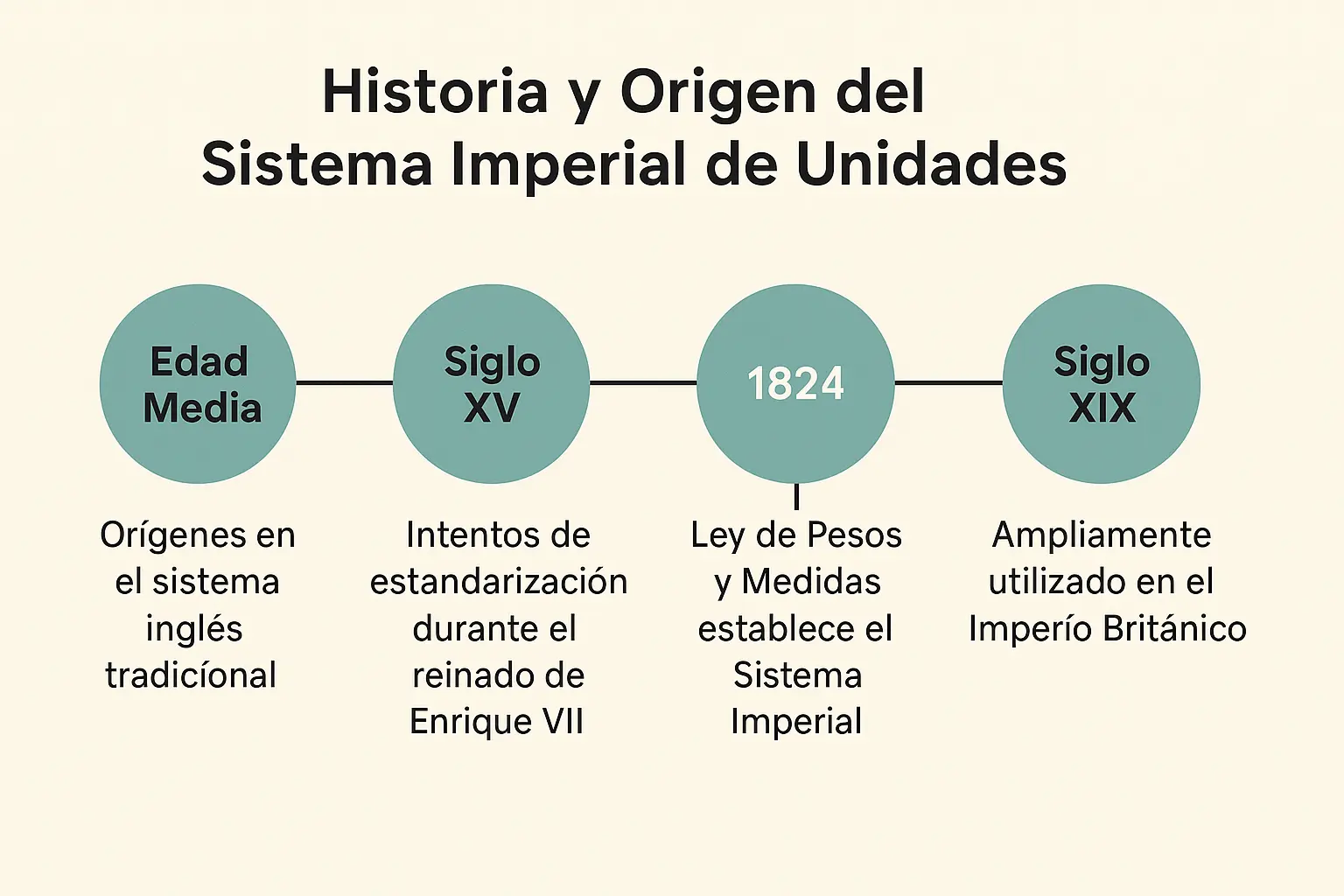 linea de tiempo del sistema imperial